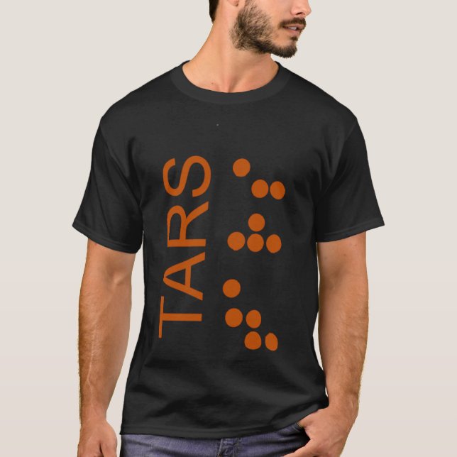 Camiseta TARS Logo - Interstellar Classic T-Shirt (Frente)