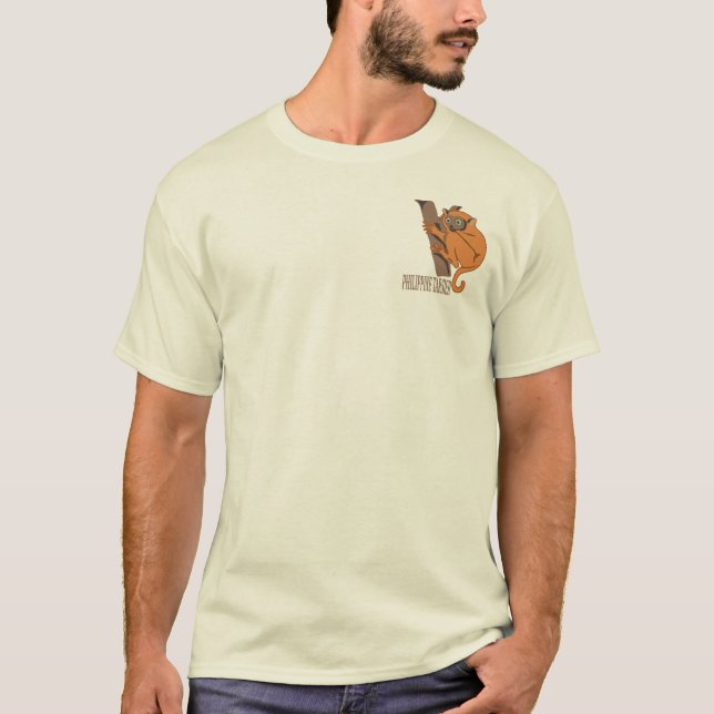 Camiseta Tarsier filipino (Frente)