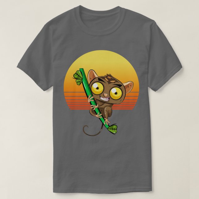 Camiseta Tarsier Sun (Frente do Design)