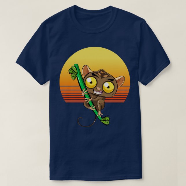 Camiseta Tarsier Sun (Frente do Design)