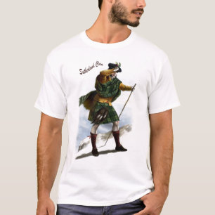 Camiseta Tartan do clã de Sutherland - família de