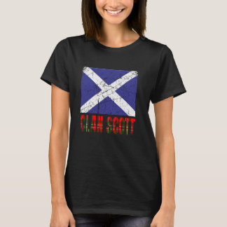 Camiseta Tartan do Clã Scott Nome de Família Escocês Escóci