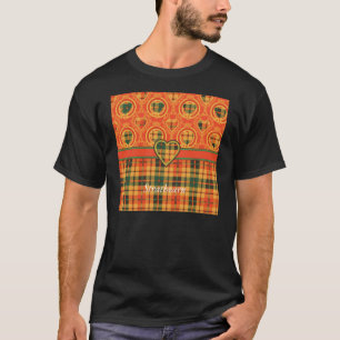 Camiseta Tartan do Scottish da xadrez do clã de Strathearn