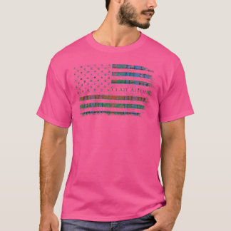 Camiseta Tartan escocês do clã Aiton bandeira dos EUA kilt