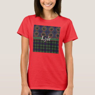 Camiseta Tartan escocês do kilt da xadrez do clã de Lyle