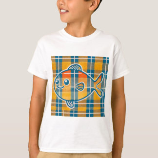 Camiseta Tartan fish T-shirt