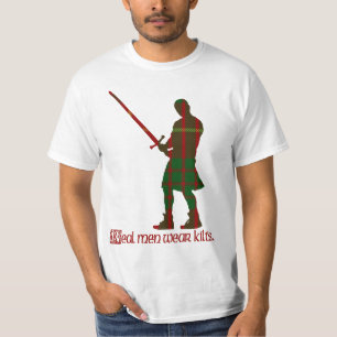 Camiseta Tartan real do Scottish de Cameron dos Kilts do
