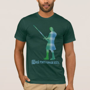 Camiseta Tartan real do Scottish de MacDonald dos Kilts do