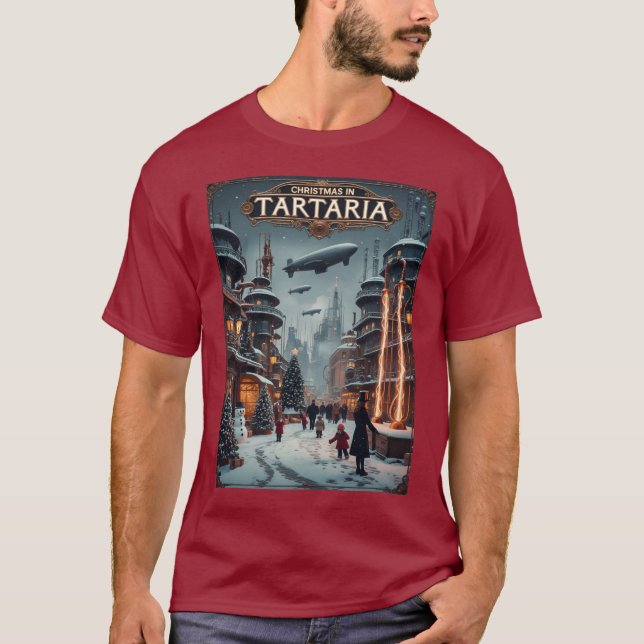 Camiseta Tartaria Conspiração Tee | Design de Histórico Per (Frente)