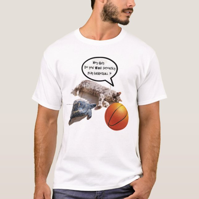 CAMISETA TARTARTEL DE GATO E BOLA DE BAQUETE (Frente)