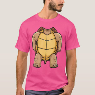 Camiseta Tartaruga Adulto Homens Mulheres Casca de Tartarug