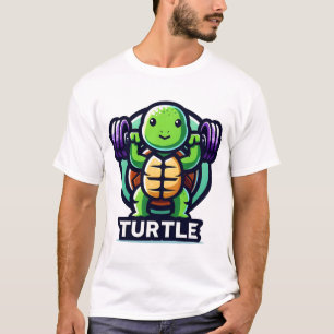 Camiseta Tartaruga agacha-se engraçado