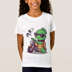 Camiseta Tartaruga Aventurada no Patinete