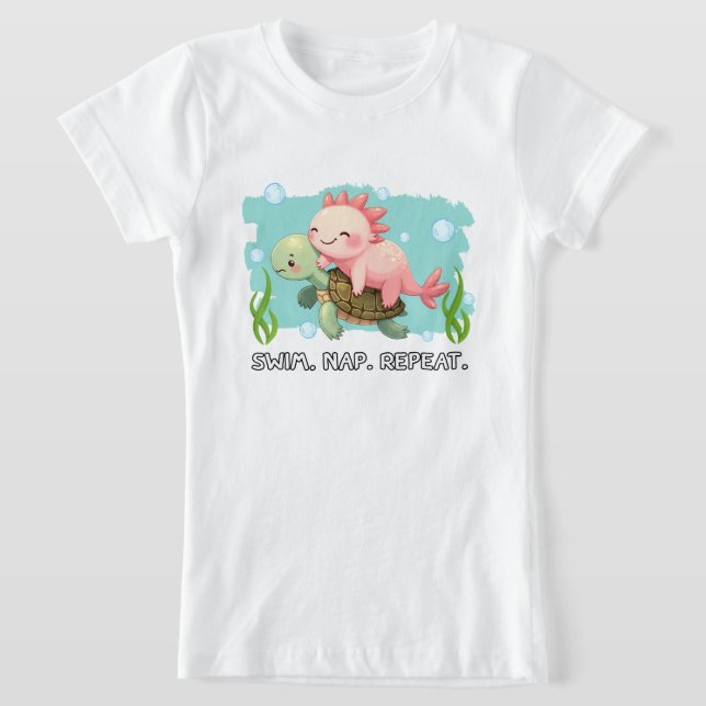 Camiseta Tartaruga Axolotl (Postura )