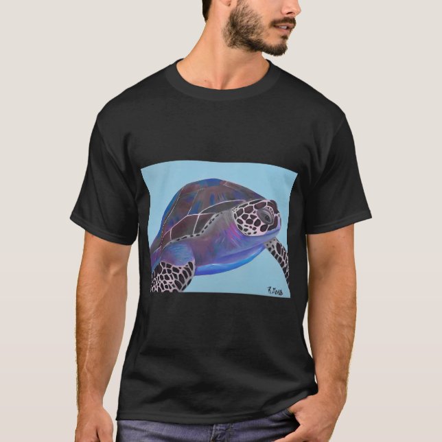 Camiseta Tartaruga Azul (Frente)