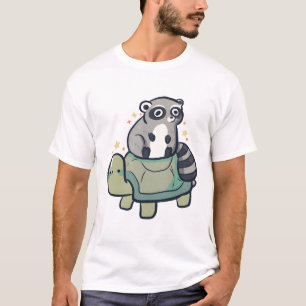 Camiseta Tartaruga-branca Delight � Arte Animal