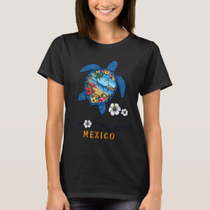Camiseta Tartaruga Cabo San Lucas México Férias Verão Homen