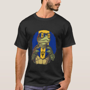 Camiseta Tartaruga Cardíaca Tridente Bajan Roota Bajan Pr