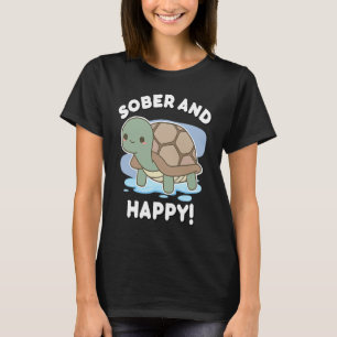 Camiseta Tartaruga Chibi Fofa e Feliz Soberana Aniver de Re