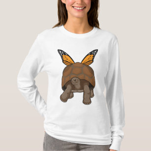 Camiseta Tartaruga com cores arco-íris