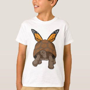 Camiseta Tartaruga com cores arco-íris