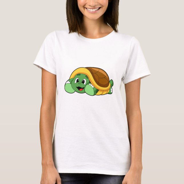 Camiseta Tartaruga com Shell como Blanket (Frente)