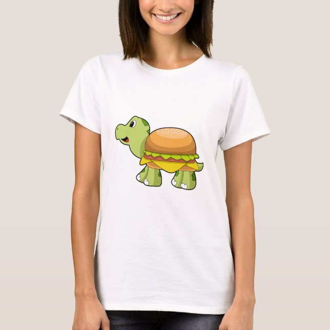 Camiseta Tartaruga com Shell como Burger.PNG (Frente)