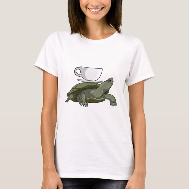 Camiseta Tartaruga com Teacup (Frente)