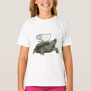 Camiseta Tartaruga com Teacup