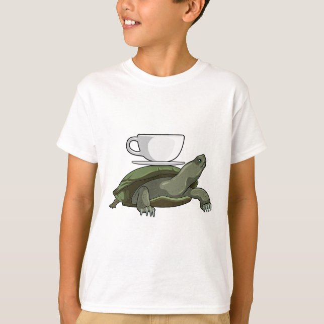 Camiseta Tartaruga com Teacup (Frente)