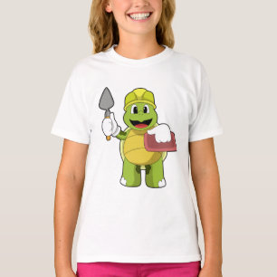 Camiseta Tartaruga como Mason com Pedra