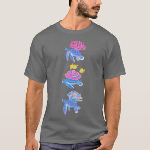 Camiseta Tartaruga coral