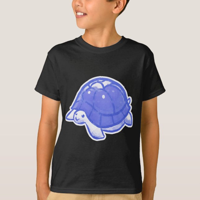 Camiseta Tartaruga da estrela azul (Frente)