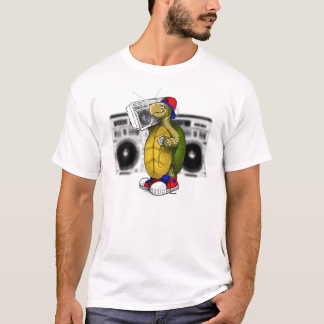 Camiseta Tartaruga de Boombox (Frente)