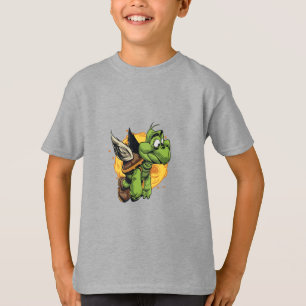 Camiseta Tartaruga de Cartoon