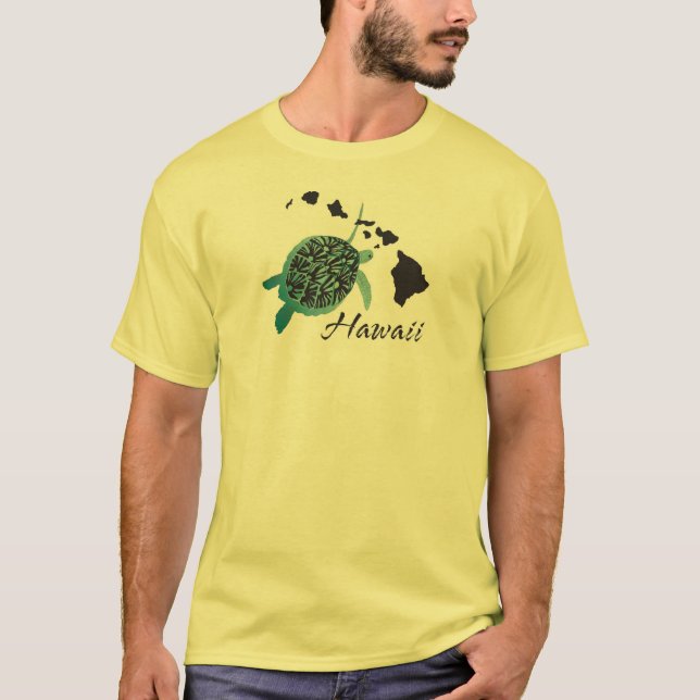 Camiseta Tartaruga de Havaí (Frente)