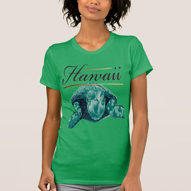 Camiseta Tartaruga de Havaí (Frente)