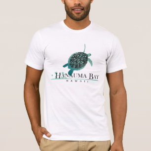 Camiseta Tartaruga de Havaí da baía de Hanauma
