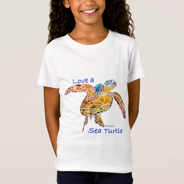 Camiseta Tartaruga de mar (Frente)