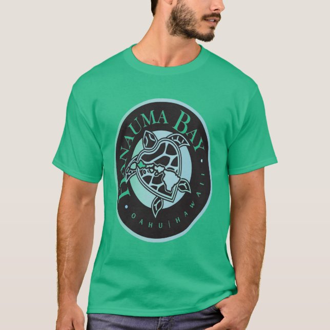Camiseta Tartaruga de mar verde de Havaí (Frente)