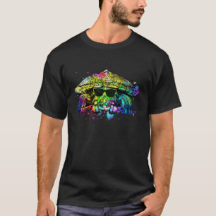 Camiseta Tartaruga de Orelha Vermelha Retro Pop Gamer com F