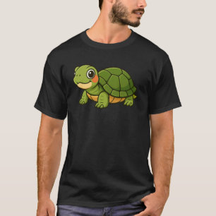 Camiseta Tartaruga de Orelha Vermelha Zoológico Amante de A