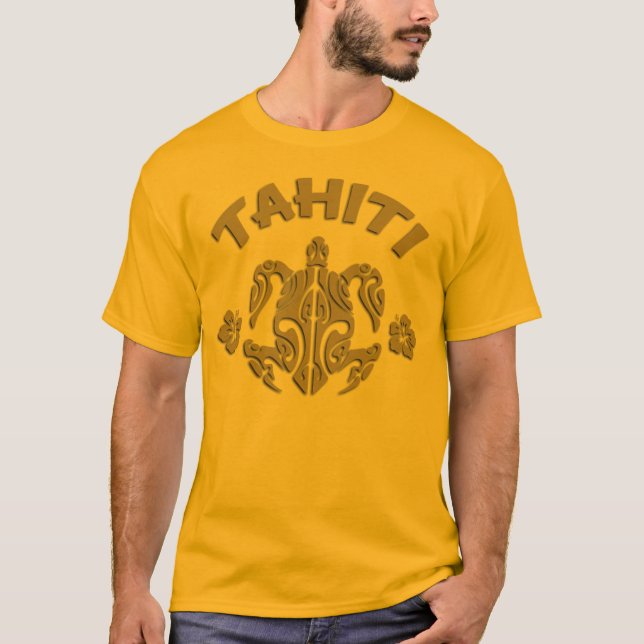 Camiseta tartaruga de tahiti (Frente)