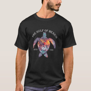Camiseta Tartaruga do Golfo do México Engraçada