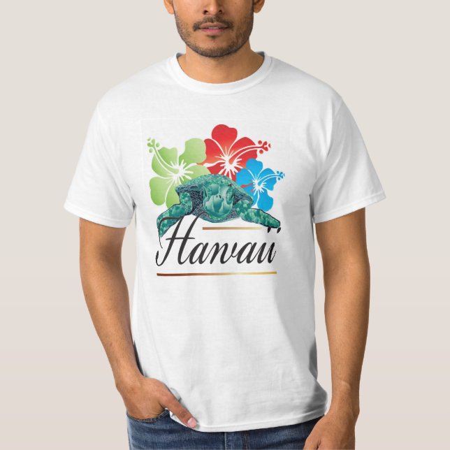 Camiseta Tartaruga do Havaí (Frente)