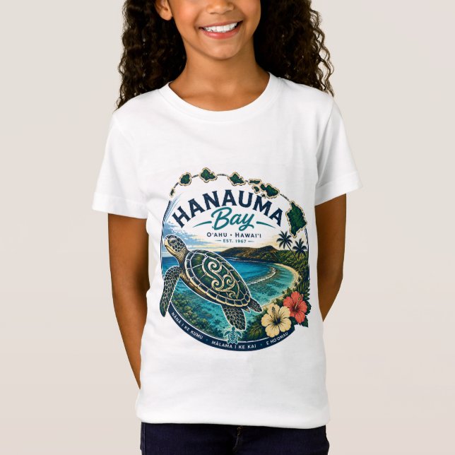 Camiseta Tartaruga do Havaí (Frente)