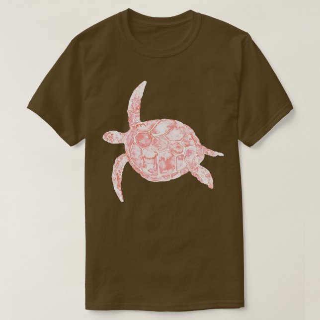 Camiseta Tartaruga-do-mar 1 (Frente do Design)