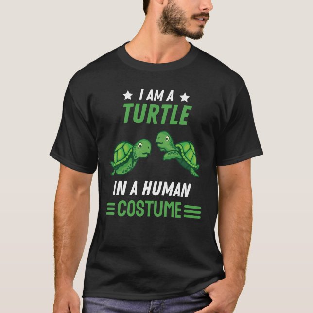 Camiseta Tartaruga do Mar Amante de os animais do Oceano Ta (Frente)