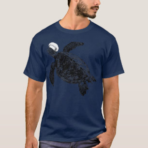 Camiseta Tartaruga-do-mar Cadeeiro de Cozinhar Engraçado Co
