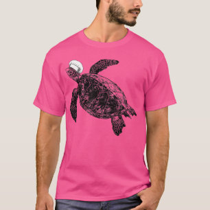 Camiseta Tartaruga-do-mar Cadeeiro de Cozinhar Engraçado Co